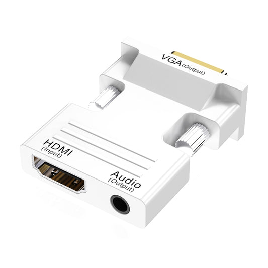 HDMI Female To VGA Male With Audio Adapter Computer Monitor TV Projector Converter