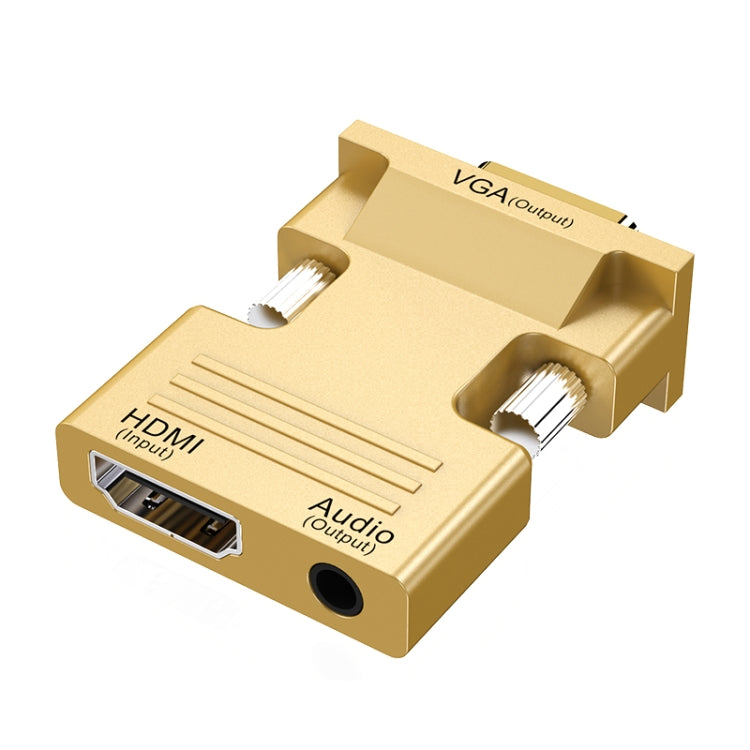 HDMI Female To VGA Male With Audio Adapter Computer Monitor TV Projector Converter