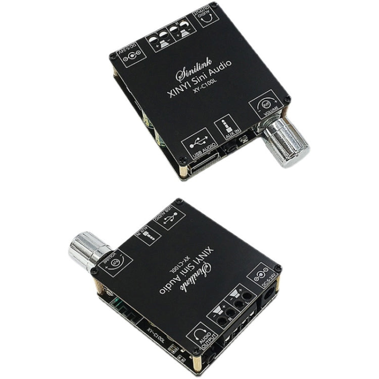 XY-C100L Stereo Stepless Tuning Bluetooth Digital Power Amplifier Board, XY-C100L