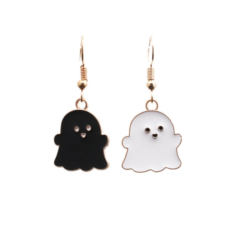 Halloween Jewelry Alloy Ghost Earrings Necklace