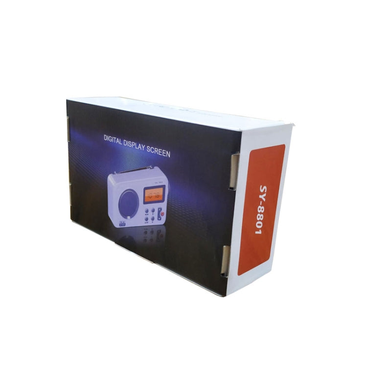 SY-8801 Portable Retro Radio HD LCD Screen Weight Bass Short Wave Radio, SY-8801