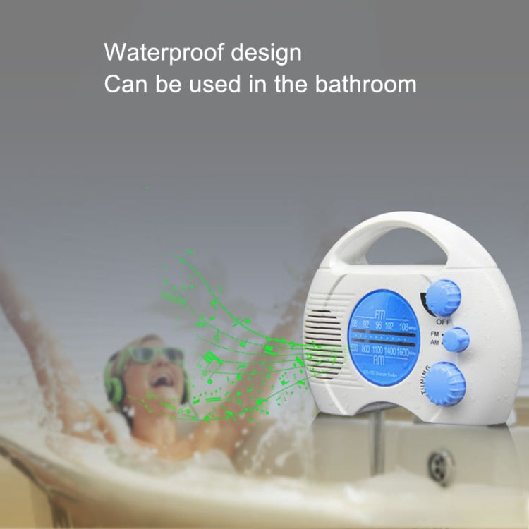 SY-910 AM/FM Two Waves Radio IPX4 Waterproof Portable Radio