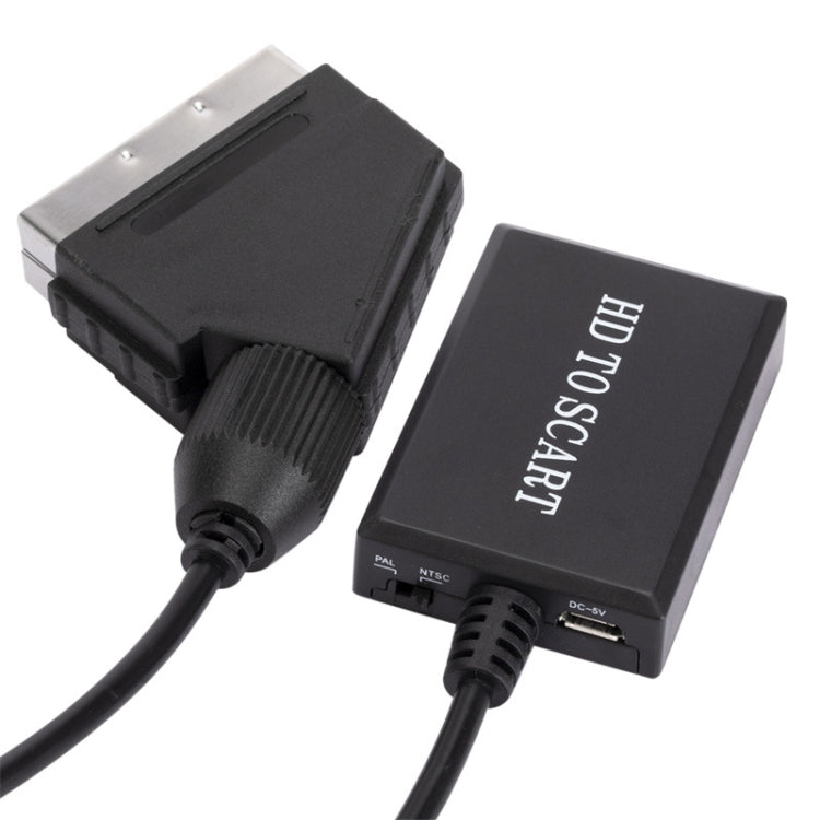 HDMI To Scart Converter 1080p HD Video Adapter, HDMI to SCART 1080P