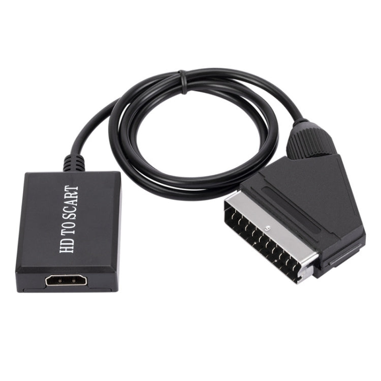 HDMI To Scart Converter 1080p HD Video Adapter, HDMI to SCART 1080P