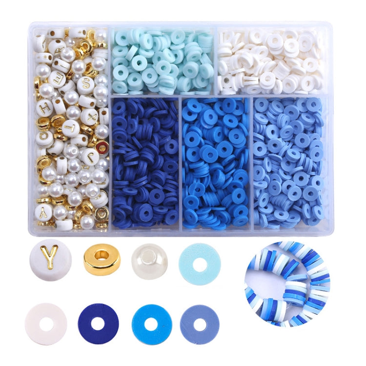 6 Grids / Box Soft Pottery Beading Set DIY Bracelet Necklace Making