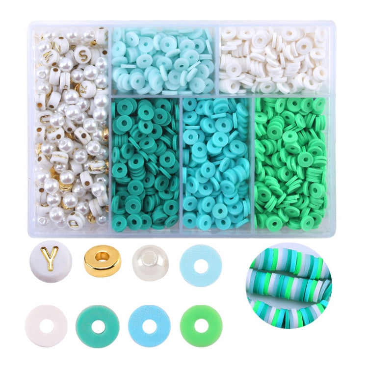 6 Grids / Box Soft Pottery Beading Set DIY Bracelet Necklace Making