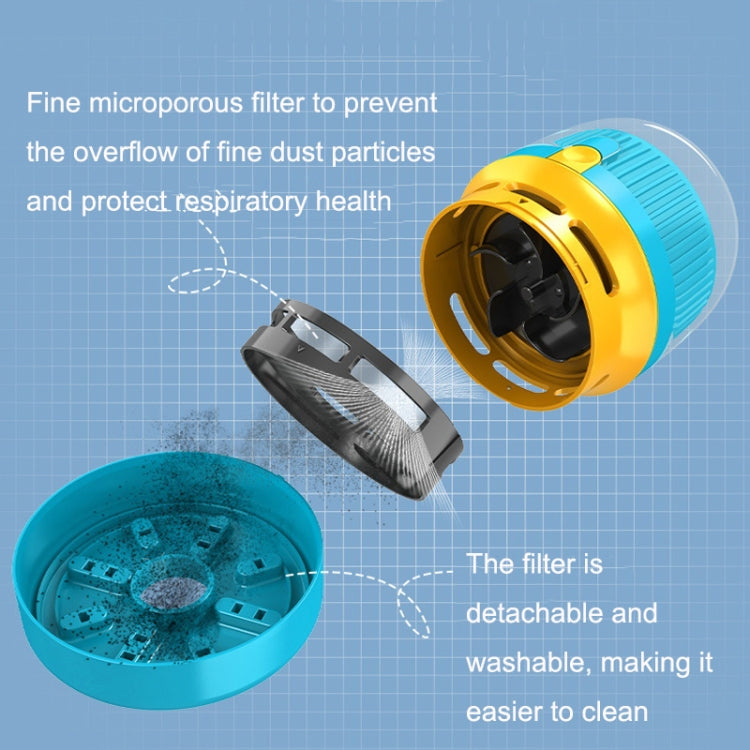 Desktop Vacuum Fan Charging Cleaning Machine Rubber Dandruff Keyboard Cleaner