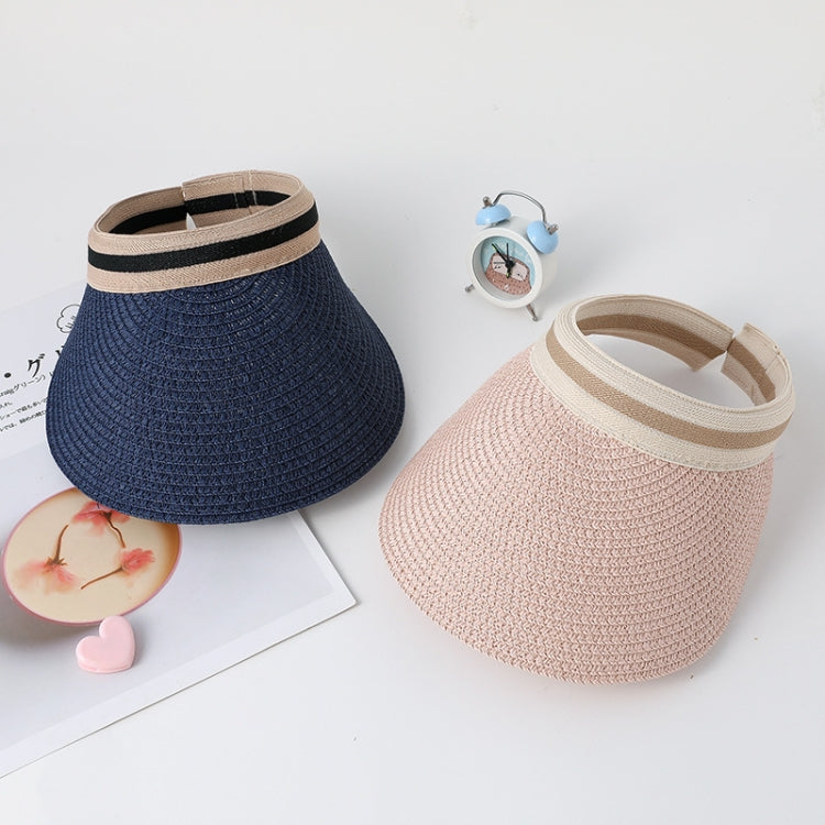 Parent-child Beach Sun Protection Empty Top Sunshade Straw Hat