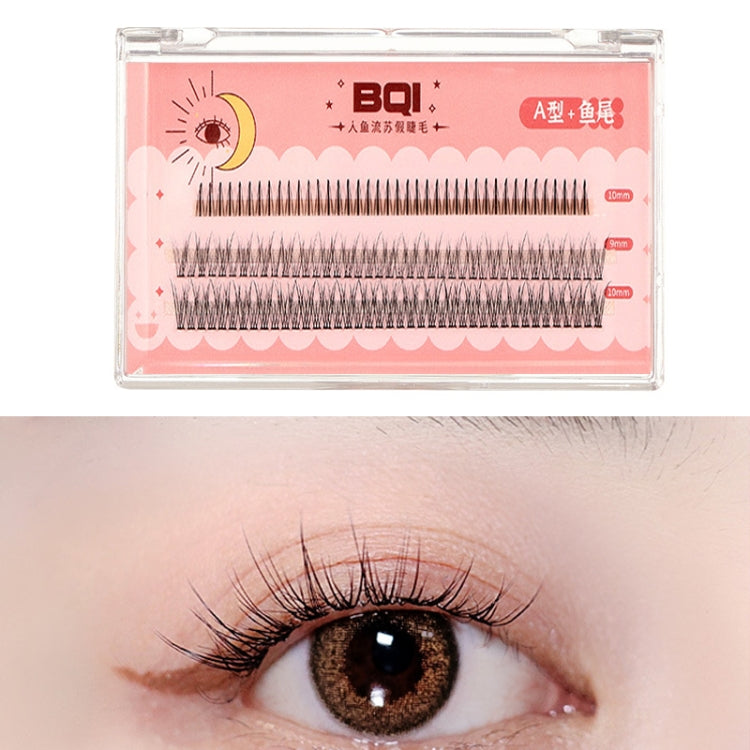 BQI B7229 Lightweight Natural Curling Three-dimensional Slim False Eyelashes, Style: