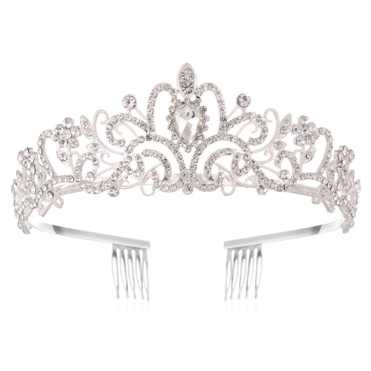 G2888 Crystal Diamond Wedding Party Braided Hair Crown Show Headband