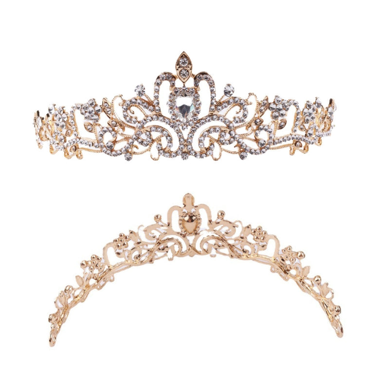 G2888 Crystal Diamond Wedding Party Braided Hair Crown Show Headband