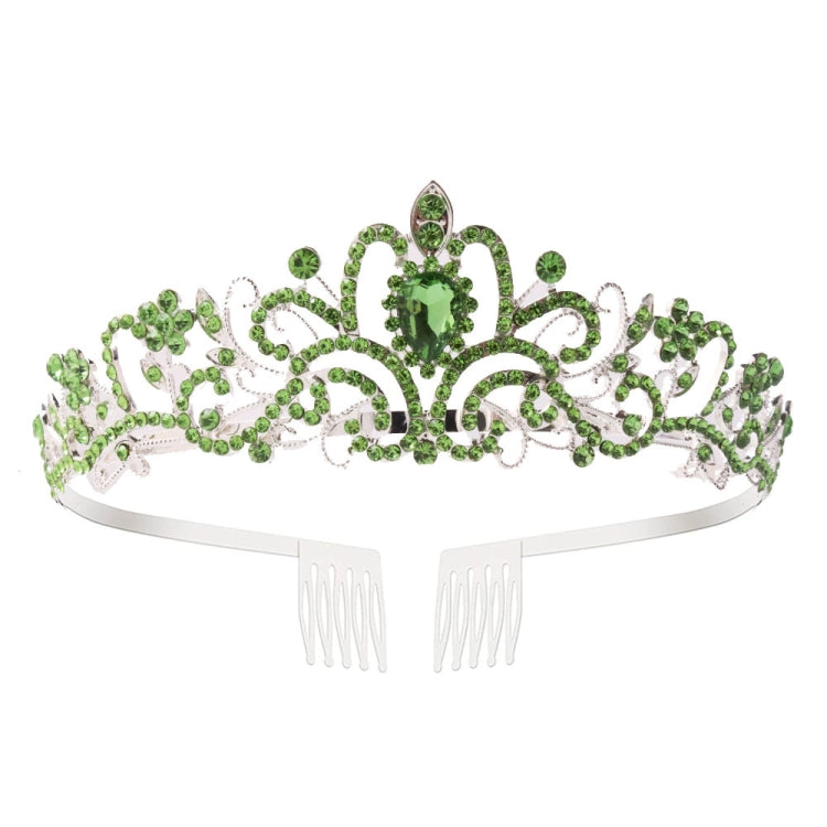 G2888 Crystal Diamond Wedding Party Braided Hair Crown Show Headband