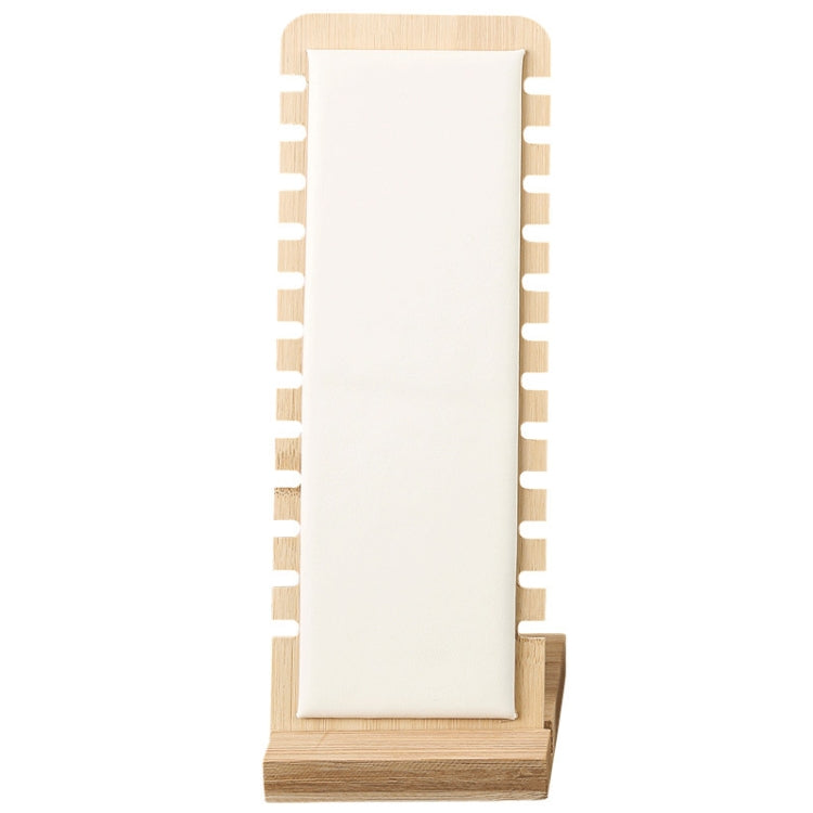 Simple Solid Wood Necklace Display Stand Jewelry Props Necklace Hanger