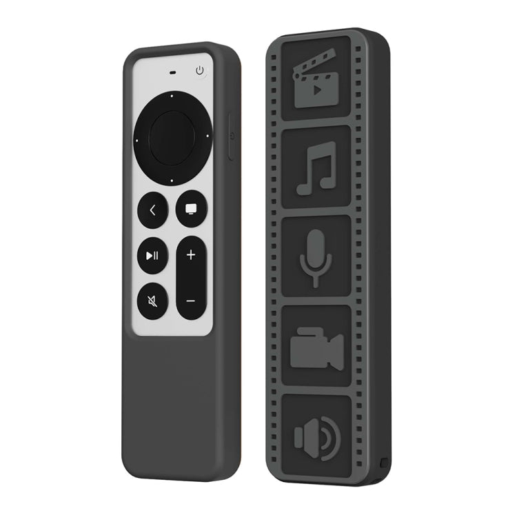 Silicone Remote Controller Waterproof Anti-Slip Protective Cover For Apple TV 4K 2021