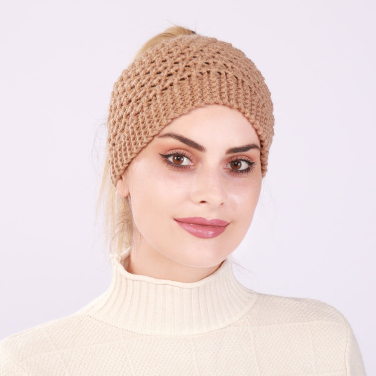 2 PCS Knitted Headband Warm Ear Protection Widened Head Cover Hair Accessories