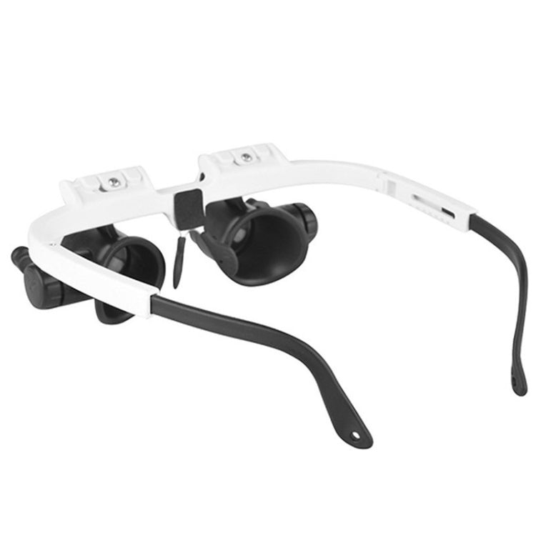 9892H-1  8x / 15x / 23x  2LED Head-mounted Magnifier Watch Repair Glasses Type Magnifier
