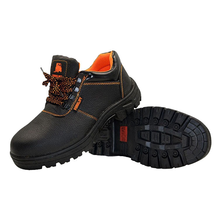 215 Microfiber Leather Anti-puncture Wear-resistant Work Shoes Smash-proof Oil-resistant Safety Shoes, Spec: