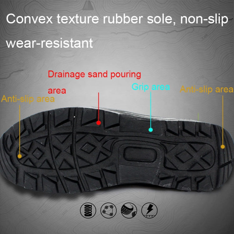 Autumn and Winter Padded Thickened Non-slip High-top Sports Boots