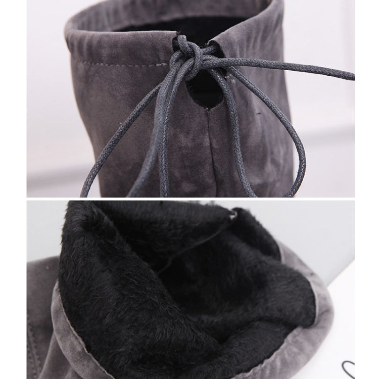 Ladies Over-the-knee Boots Frosted Leather Thick High Heel Boots