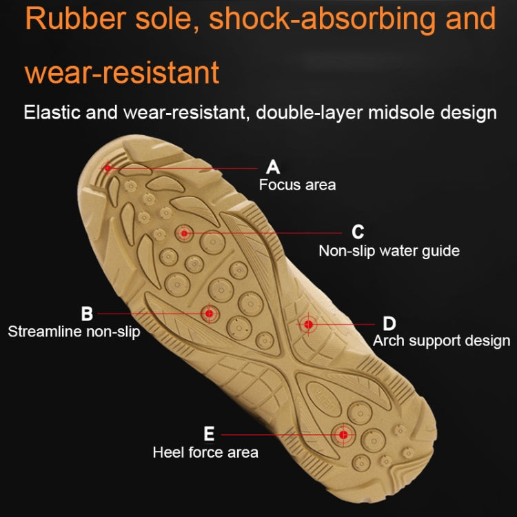 JL-1736 Wear-resistant Anti-collision High-top Training Boots Outdoor Sports Non-slip Hiking Shoes