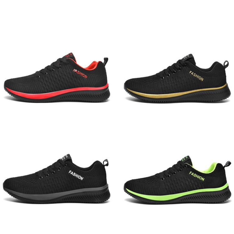 JD-9088 Autumn Fly Woven Soft Bottom Men Leisure Shoes Couple Running Shoes