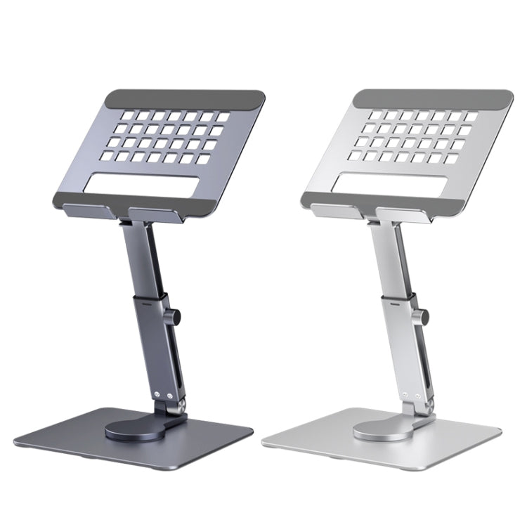 JUNDNE H06 Desktop Folding Phone Stand Portable Telescopic Rotary Tablet Stand