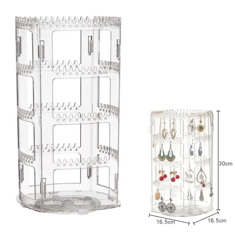 Multi-layer Rotating Earrings Storage Display Rack