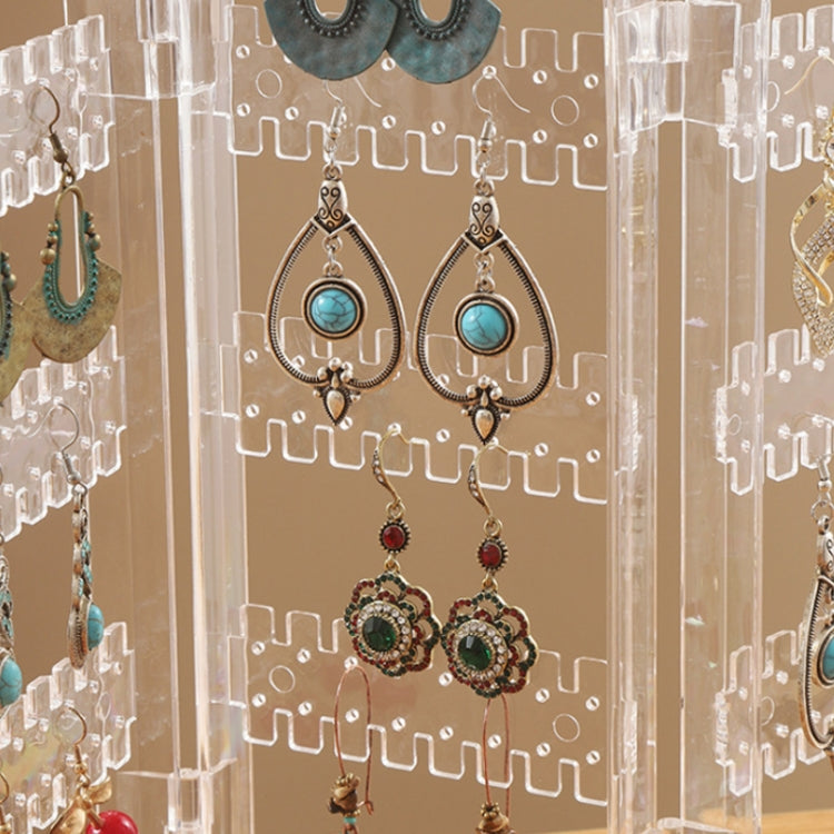 Multi-layer Rotating Earrings Storage Display Rack
