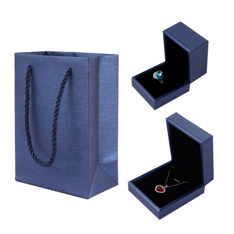 Brush PU Leather Jewelry Box Jewelry Gift Bag