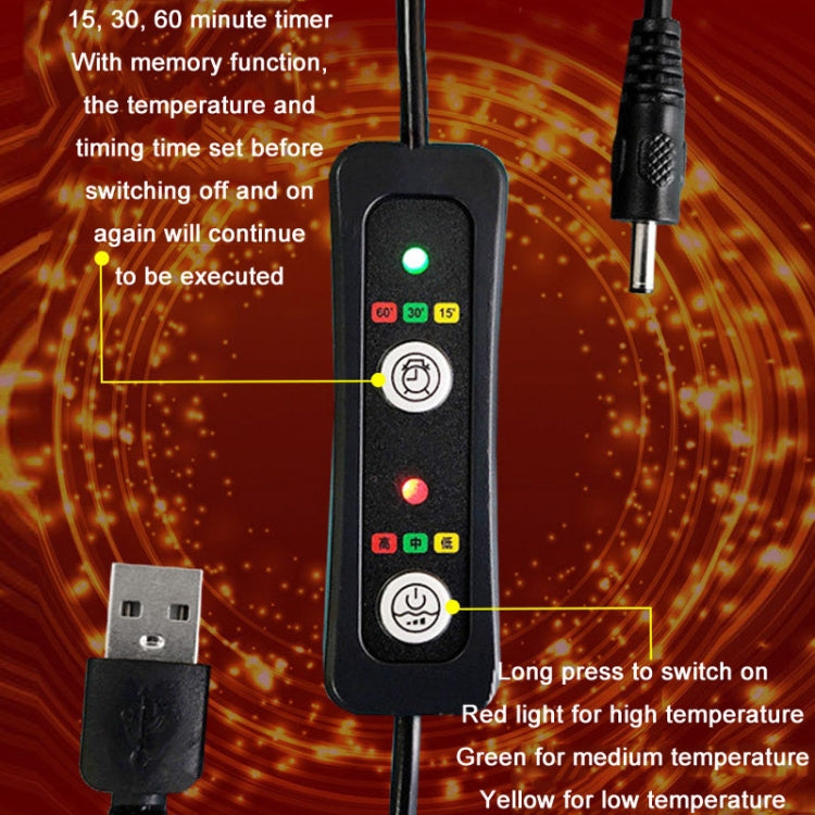 USB Electric Heating Outdoor Windproof And Warm Knitted Hat