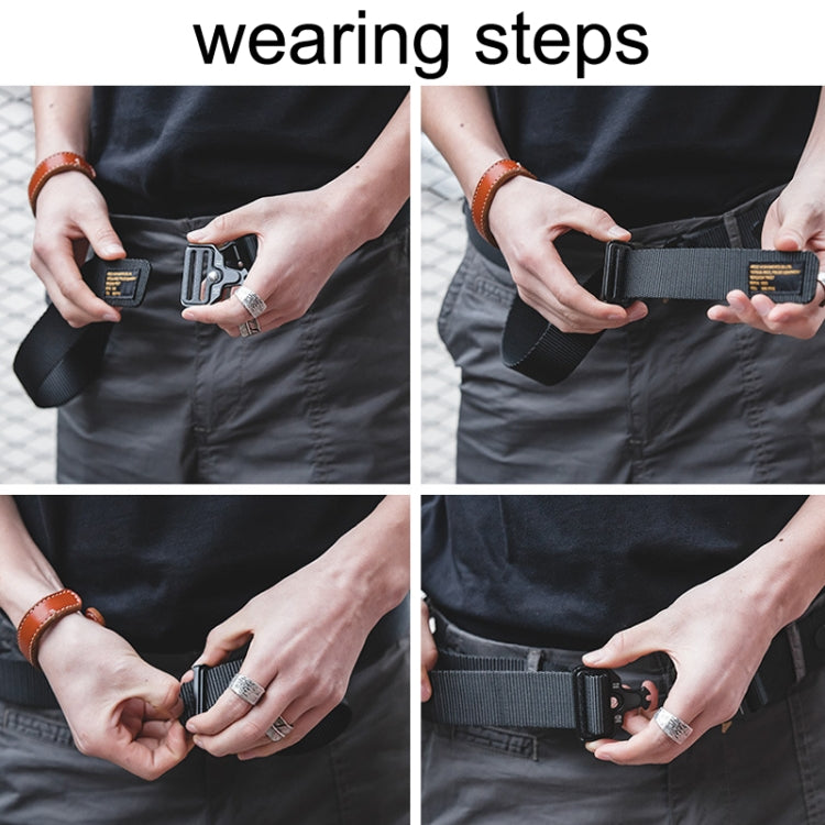 Maden S2001059 Men Retro Casual Weaving Adjustable Belt