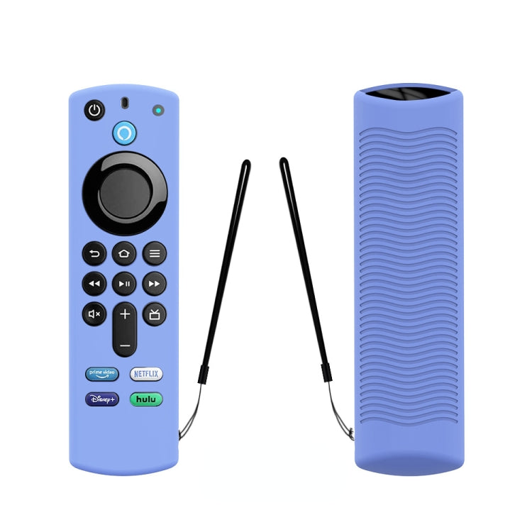 2 PCS Y27 For Alexa Voice Remote 3rd Gen Silicone Non-slip Protective Cover