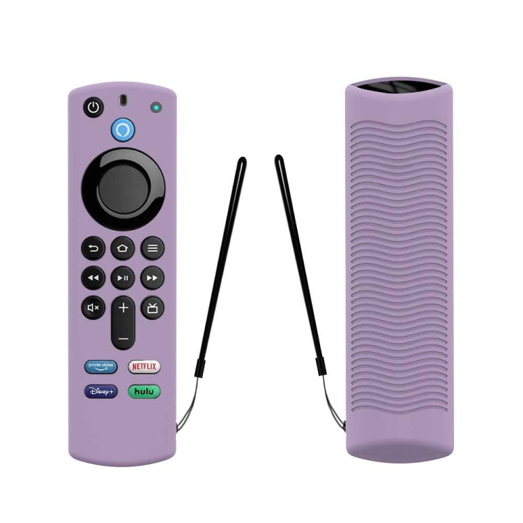 2 PCS Y27 For Alexa Voice Remote 3rd Gen Silicone Non-slip Protective Cover