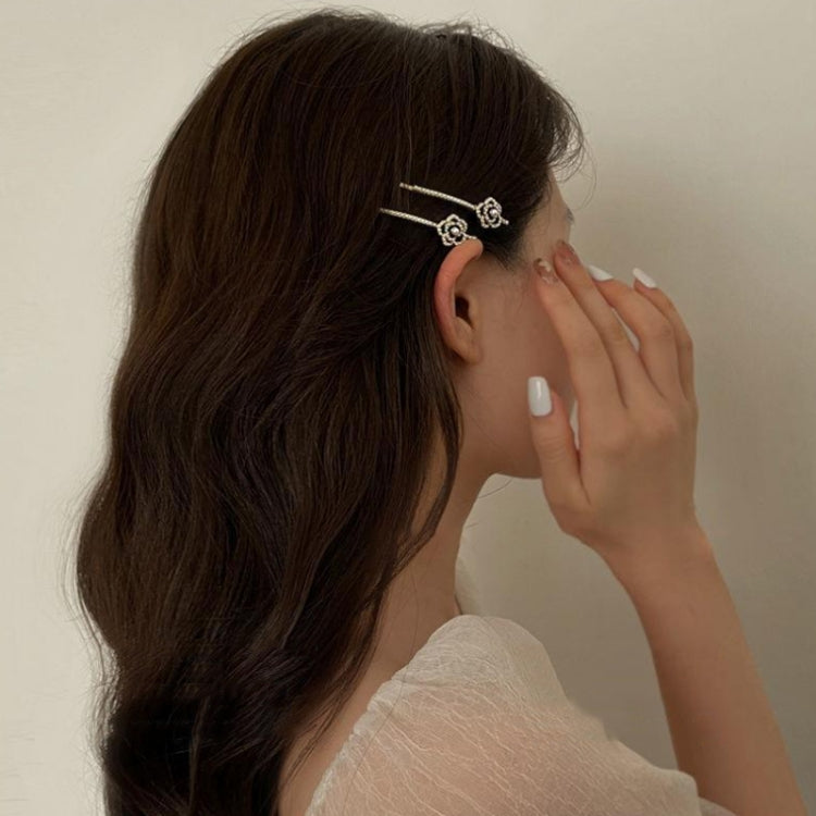 Rhinestone Fashion Hair Clips Women Bangs Headwear, Styles: