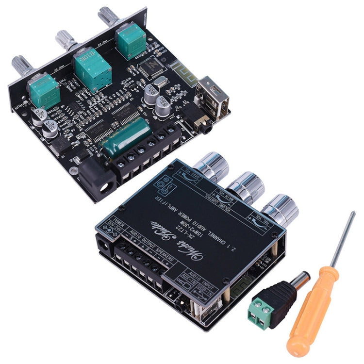 2.1 Channel TWS Bluetooth Audio Receiver Amplifier Module With Subwoofer, LT22 15W+30W, LT23 50W+100W