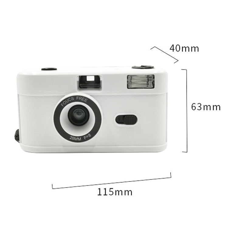 R2-FILM Retro Manual Reusable Film Camera for Children without Film