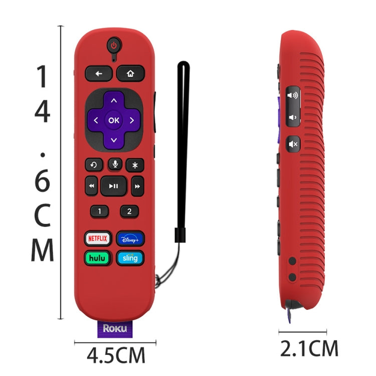 For TCL Roku Voice Remote Pro Y30 Remote Control Shockproof Silicone Protective Case, For TCL Roku Voice Remote Pro(Luminous White), For TCL Roku Voice Remote Pro(Black), For TCL Roku Voice Remote Pro(Orange), For TCL Roku Voice Remote Pro(Red)        ...
