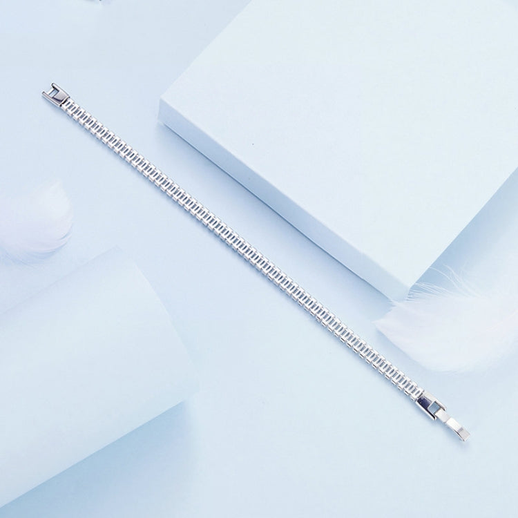 Sparkling Cubic Zirconia Bracelet Gold Plated Copper Jewelry