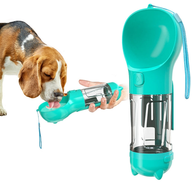 3 in 1 Leakproof Outdoor Dog Water Fountain Portable Pet Drinking Bottle, 300ml, 300ml+Food Box, 500ml, 500ml+Food Box