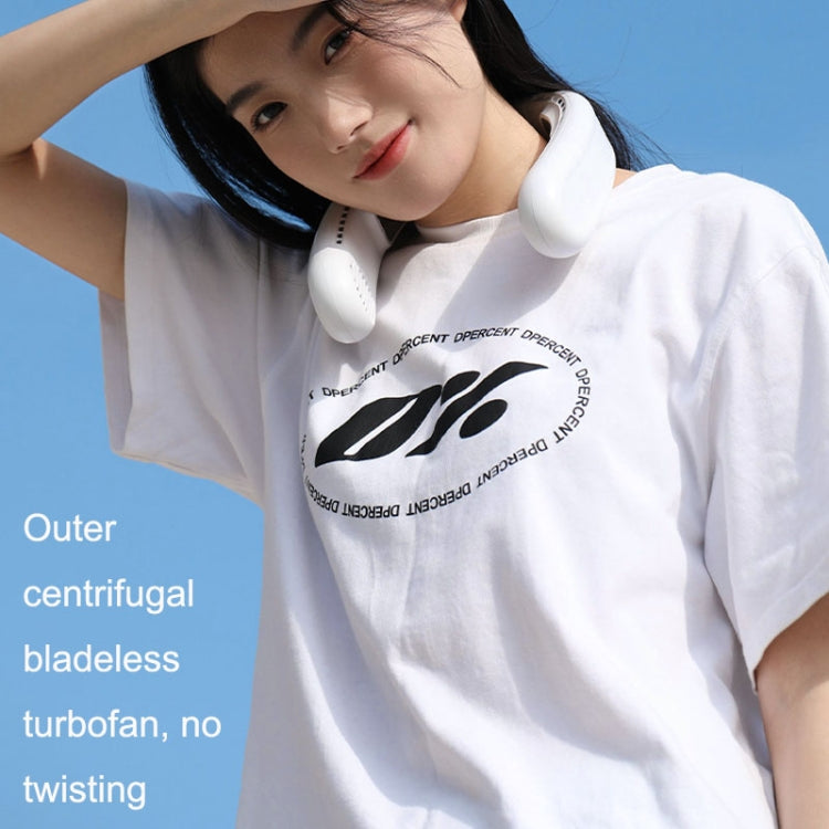 F63 Semiconductor Cooling Hanging Neck Fan USB Silent Outdoor Mini Fan