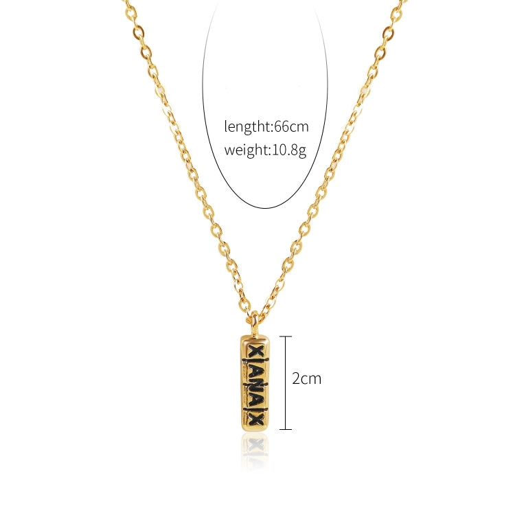 Exaggerated Hip Hop Style Necklace Collarbone Chains