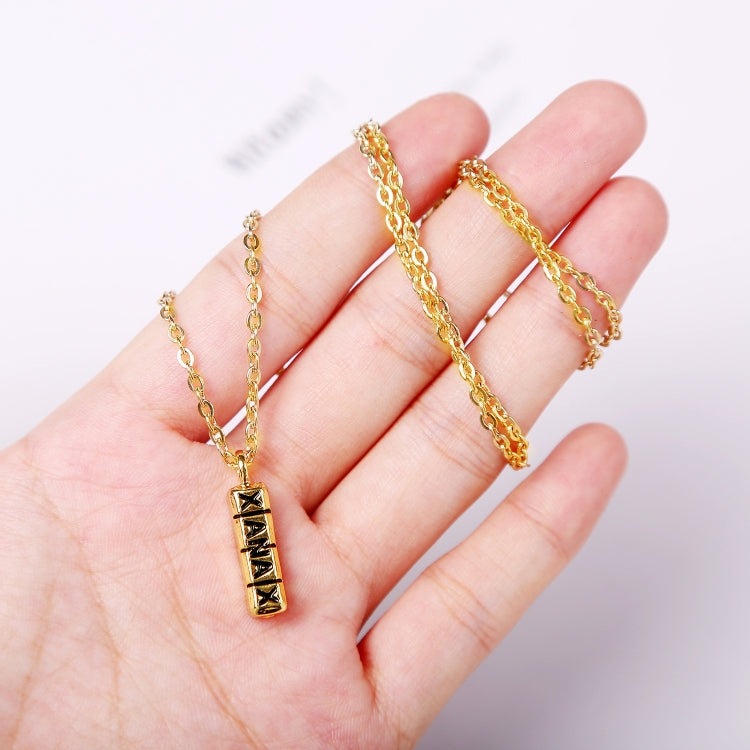 Exaggerated Hip Hop Style Necklace Collarbone Chains