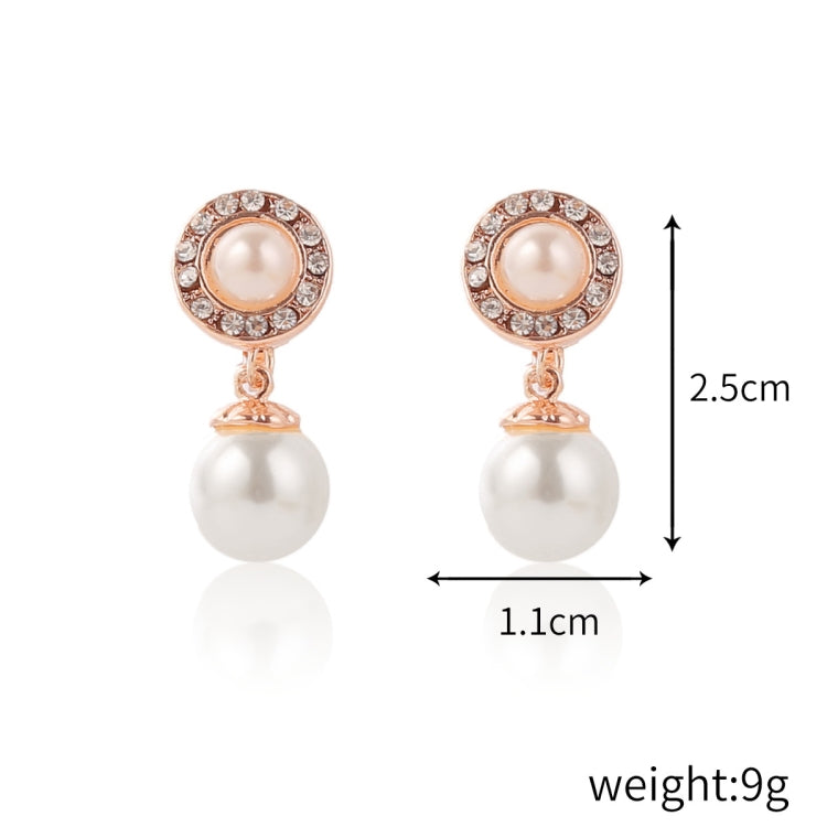 Baroque Earrings Pearl Ear Clip Women Without Ear Piercing