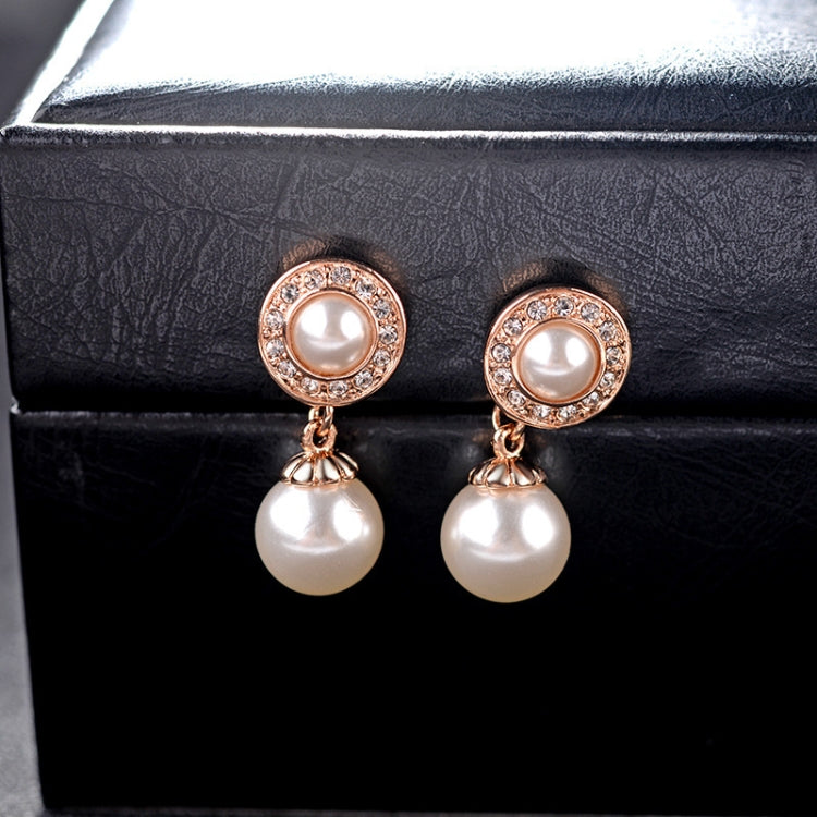Baroque Earrings Pearl Ear Clip Women Without Ear Piercing