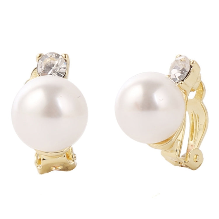 Baroque Earrings Pearl Ear Clip Women Without Ear Piercing