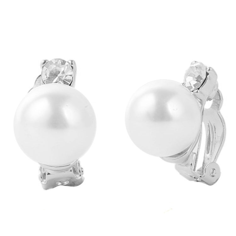 Baroque Earrings Pearl Ear Clip Women Without Ear Piercing