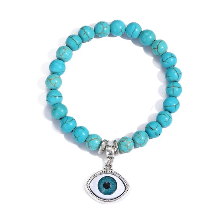 Women Beaded Bracelet Turquoise Ethnic Style Charm Jewelry, S2208-2 Owl, S2208-3 Butterfly, S2208-4 Sea Star, S2208-5 Life Tree, S2208-1 Eyes, S2203-12 Cross, S2203-13 Turquoise Pendant, S2212-1 Eyes, S2303-1, S2303-2 Turtles, S2303-3 Cross            ...