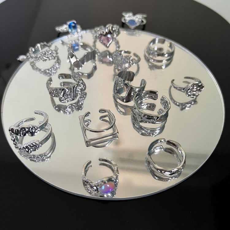 S925 Sterling Silver Vintage Ring Chain Jewelry