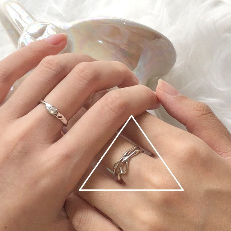 S925 Sterling Silver Vintage Ring Chain Jewelry