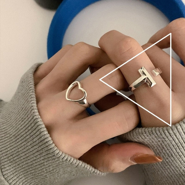 S925 Sterling Silver Vintage Ring Chain Jewelry